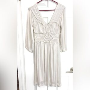 French Connection Gorgeous White Jersey Dress